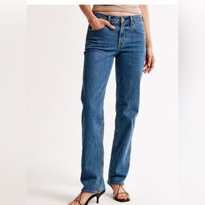 Abercrombie NWOT Straight Jean